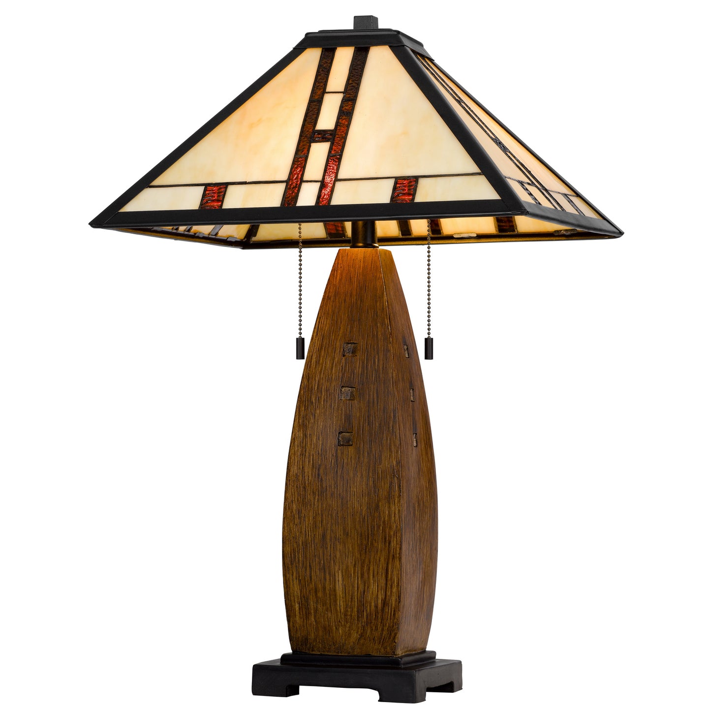 oak table lamp