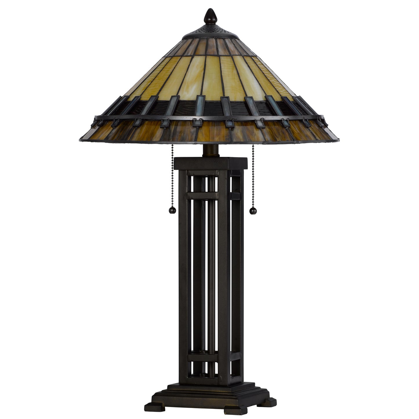 dark bronze table lamp