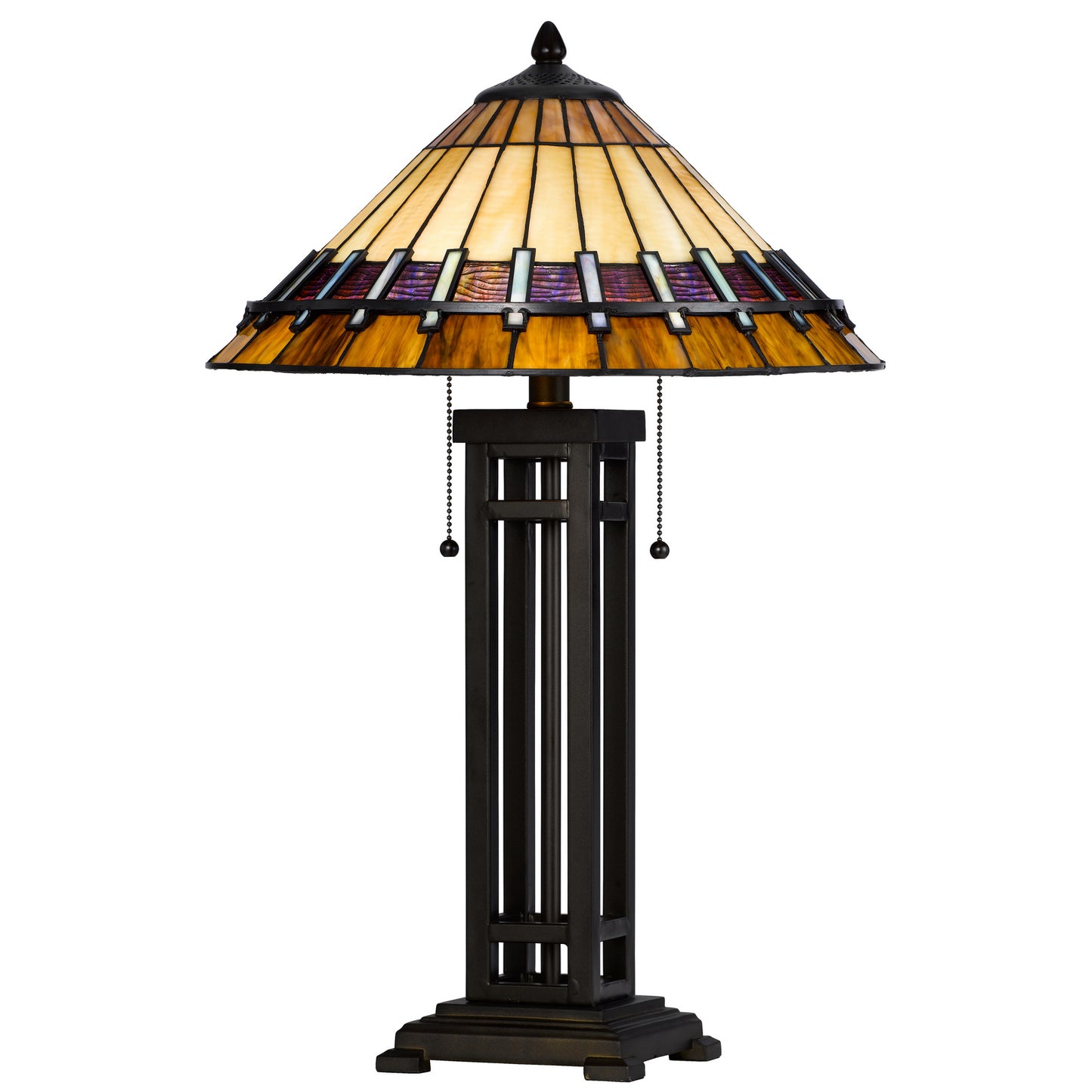 dark bronze table lamp