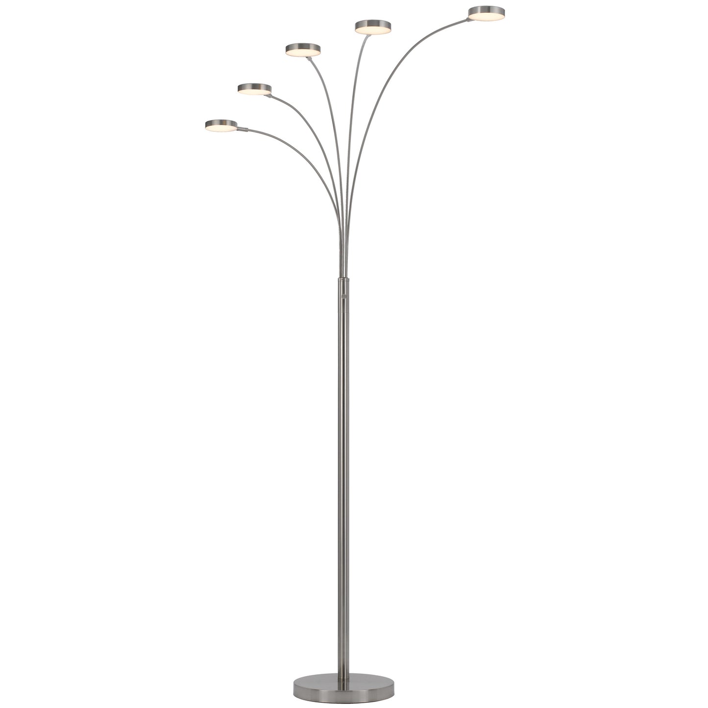 silver floor lamps