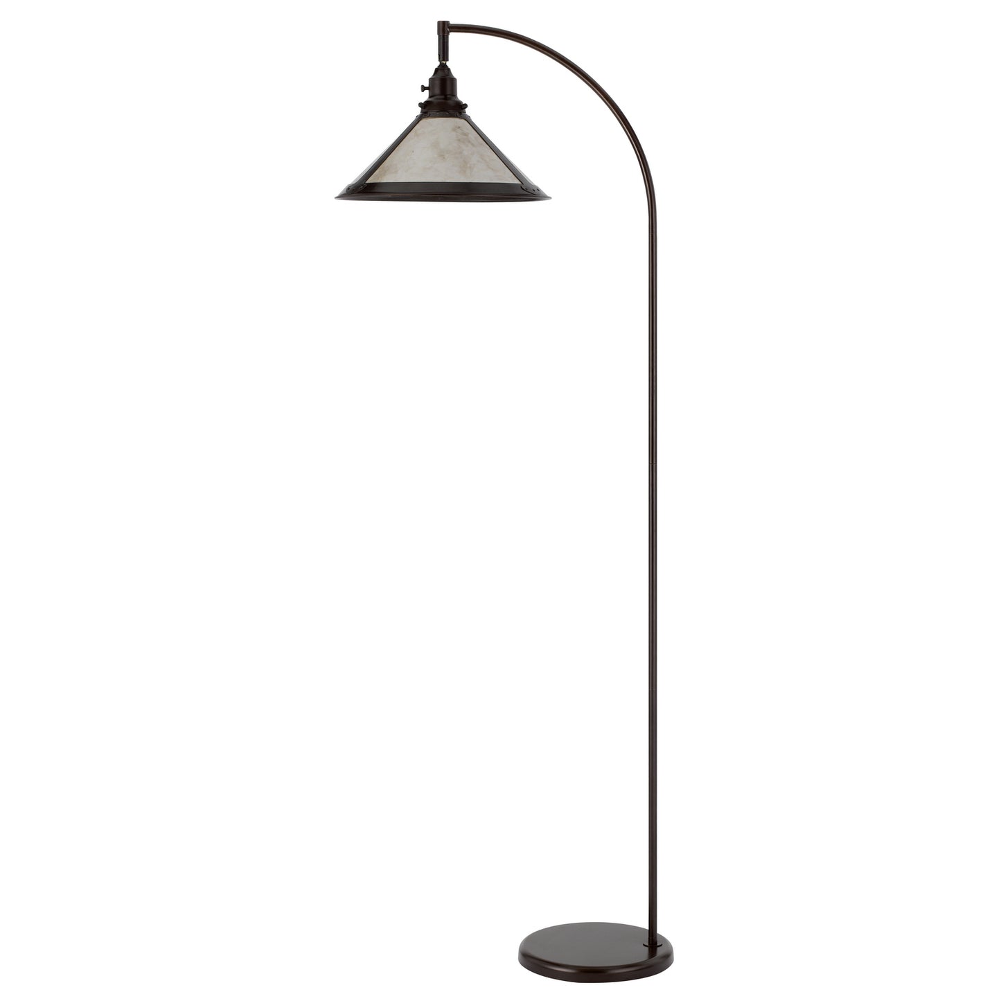 dark bronze floor lamp