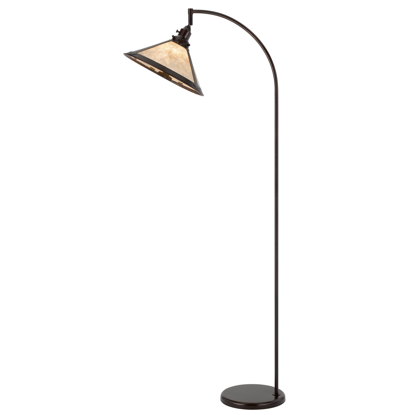 dark bronze floor lamp