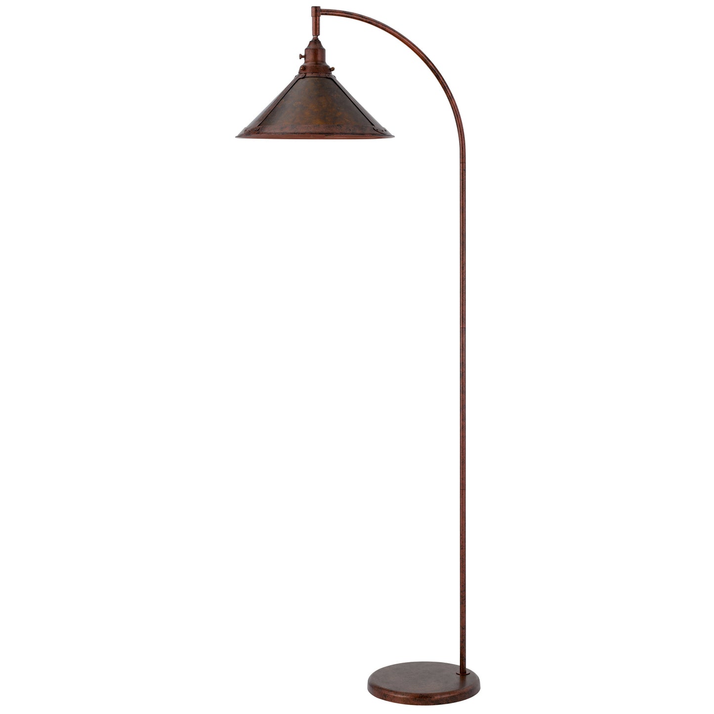 brown floor lamp