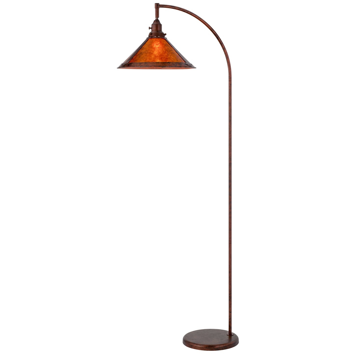 brown floor lamp