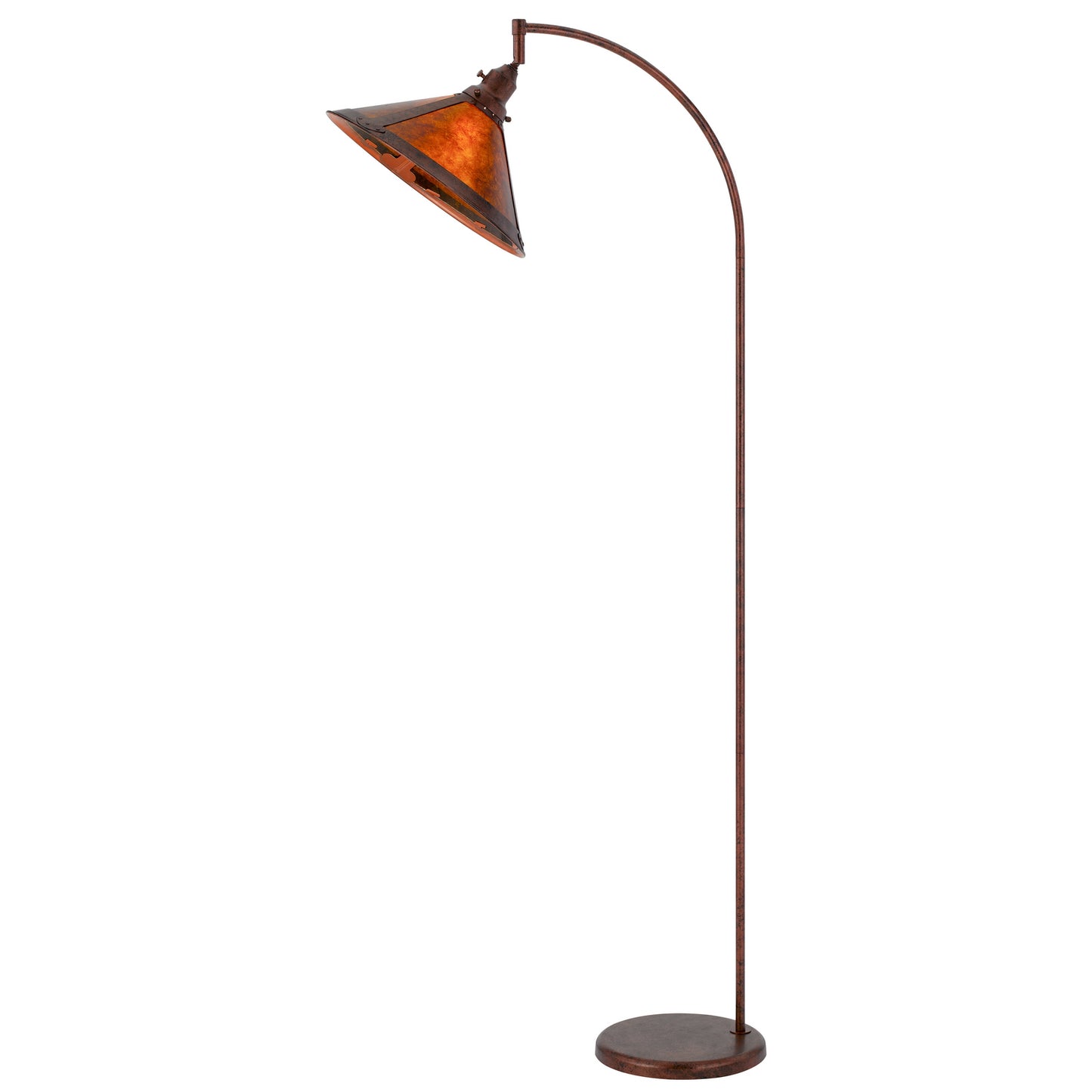 brown floor lamp