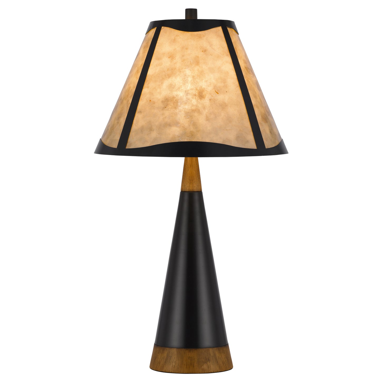 brown table lamp