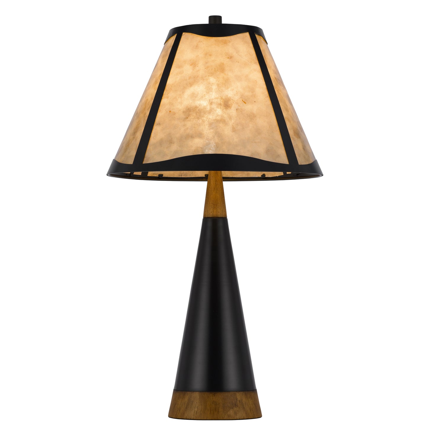 brown table lamp