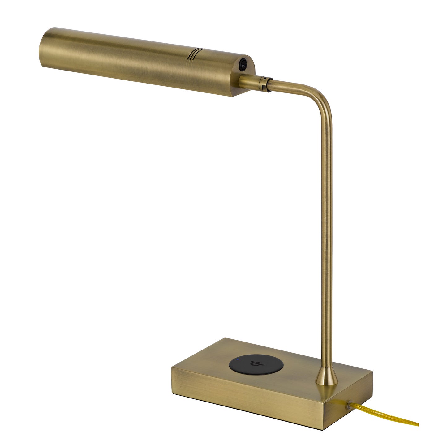 brass table lamp