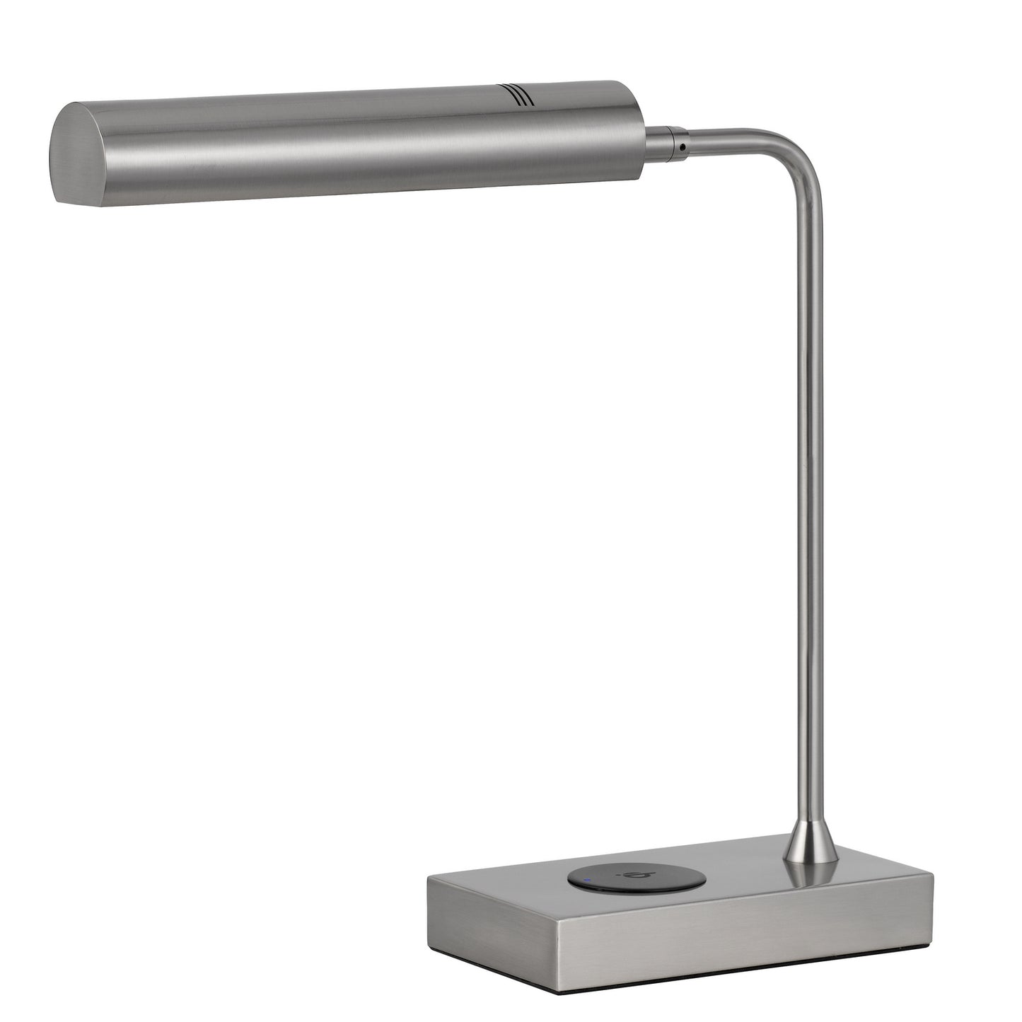 silver table lamp