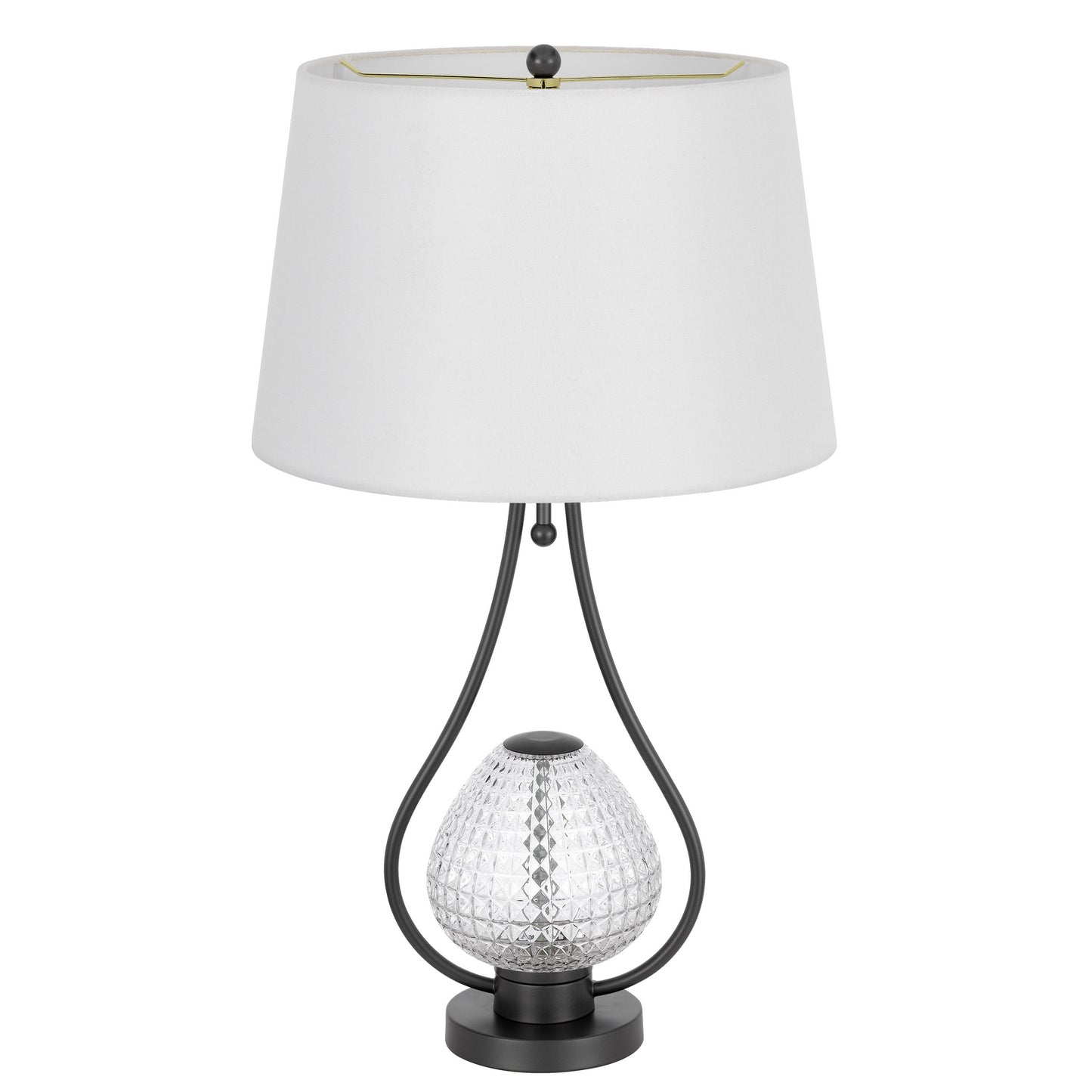 charcoal grey table lamp