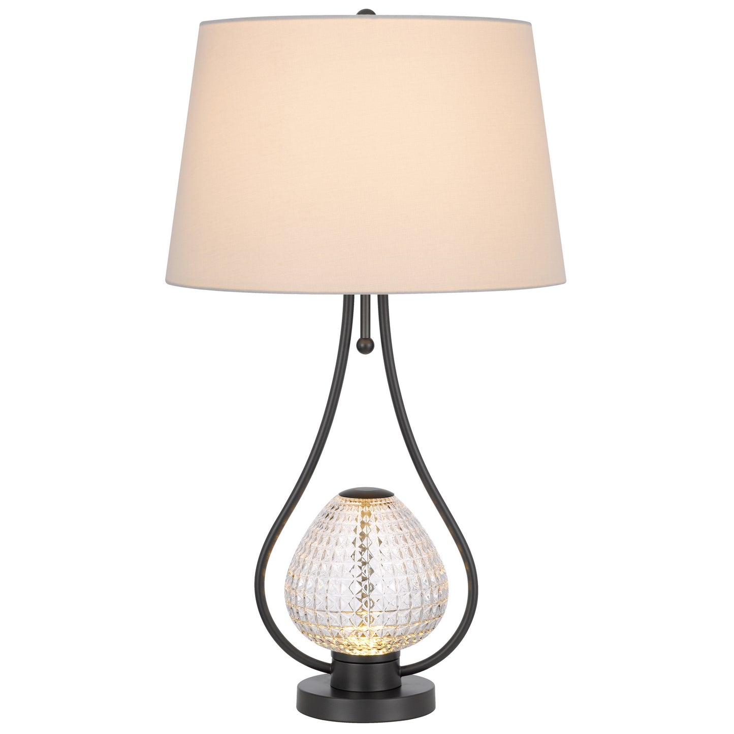 charcoal grey table lamp