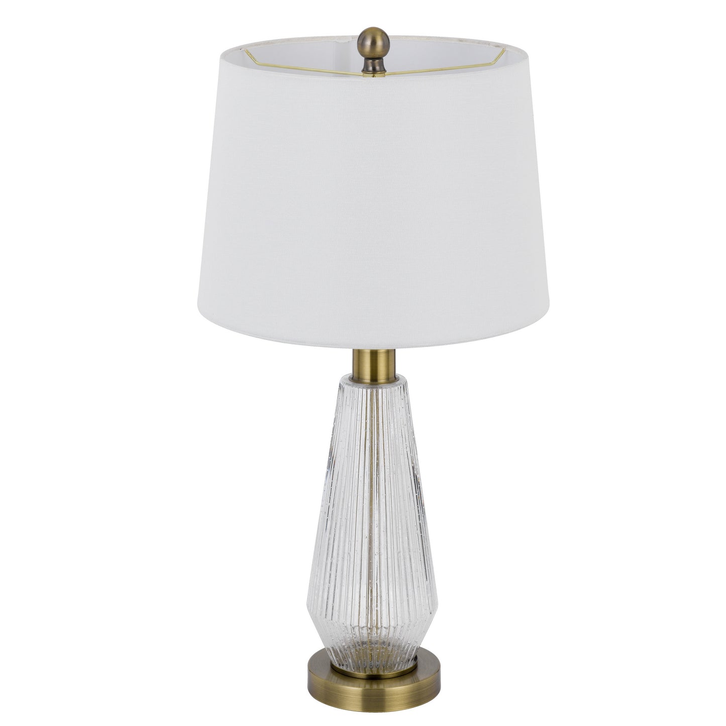 brass table lamp