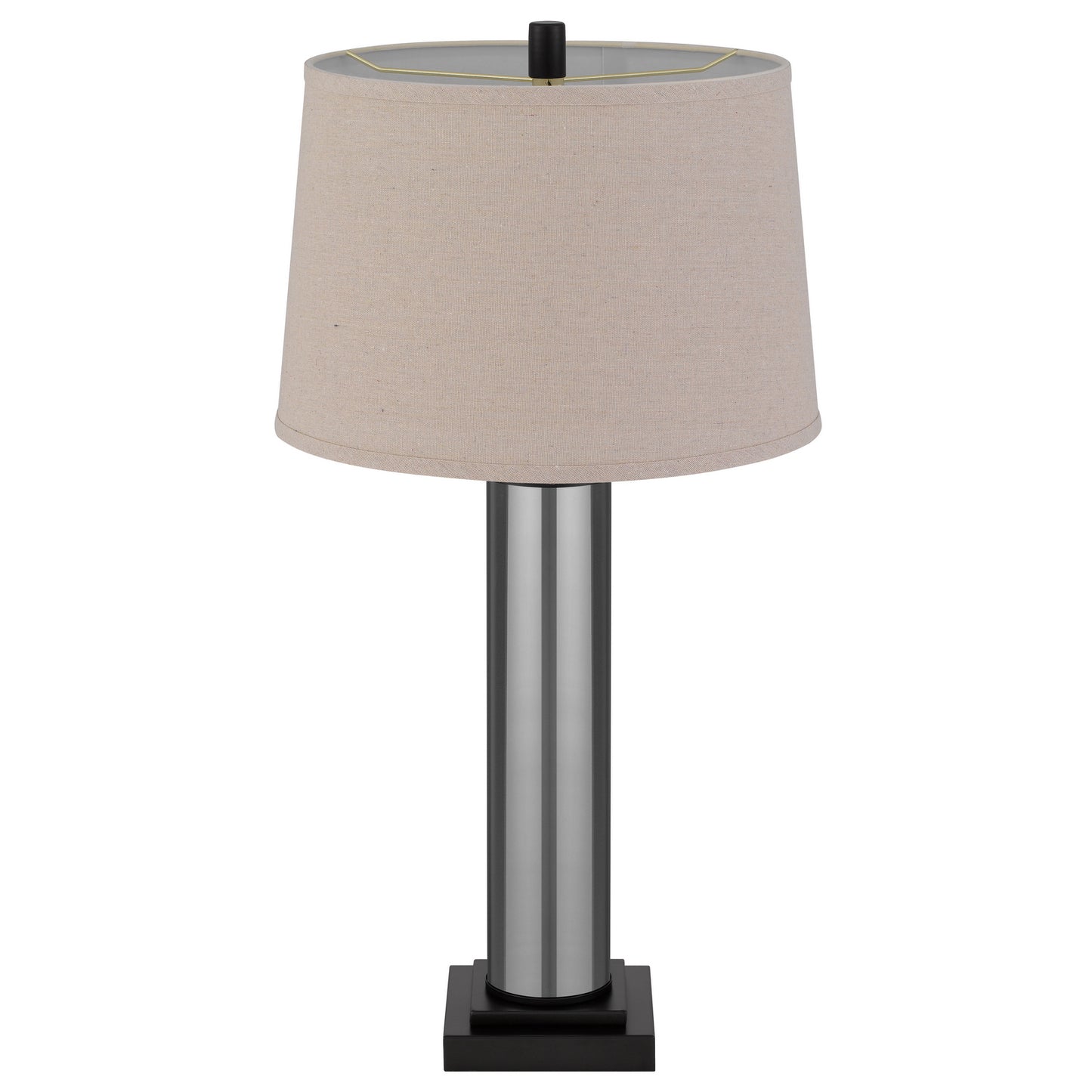 black table lamp