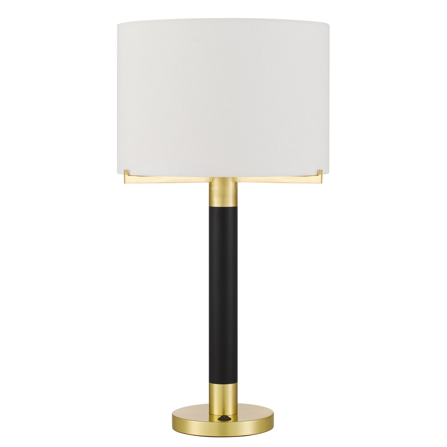 brass table lamp