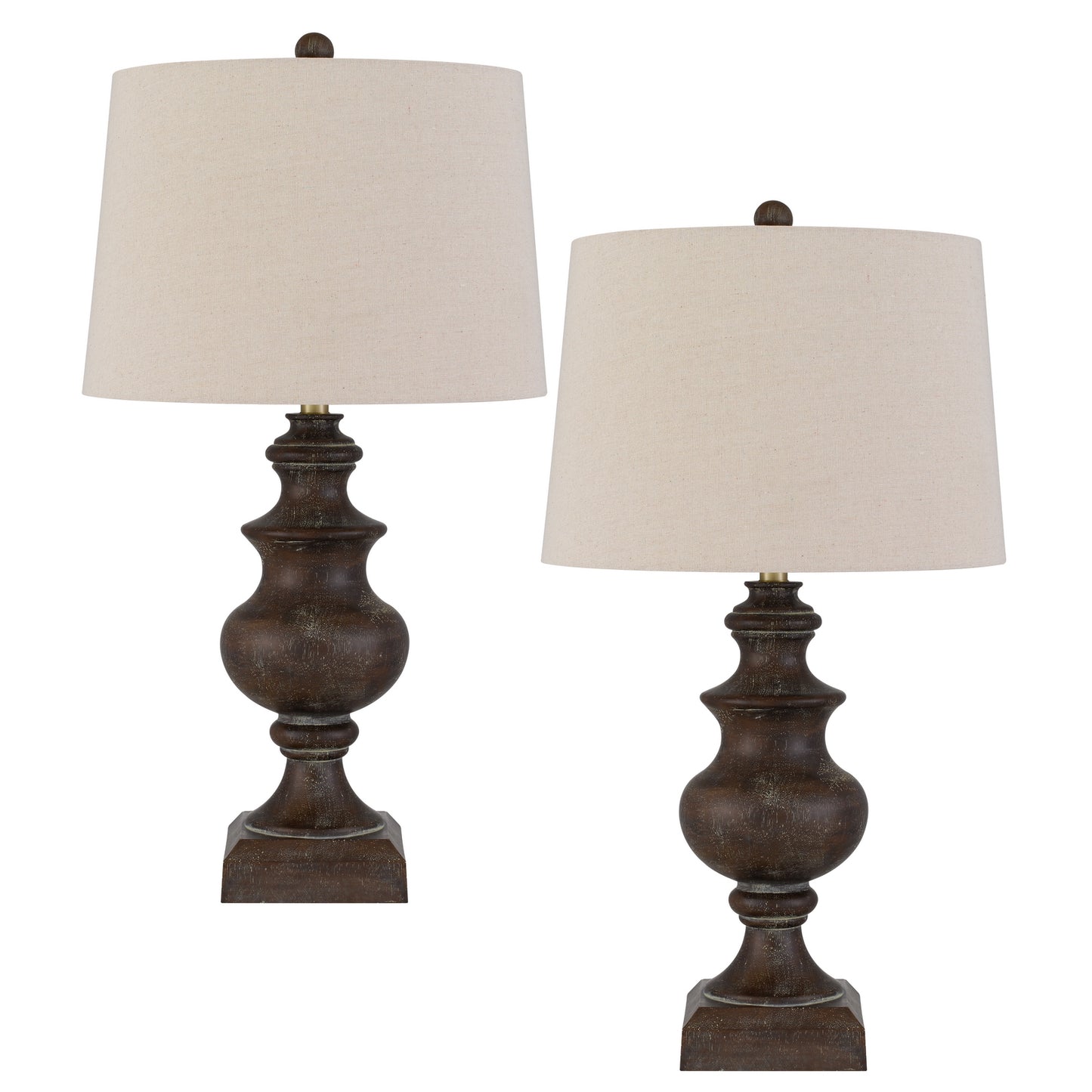 oak table lamp