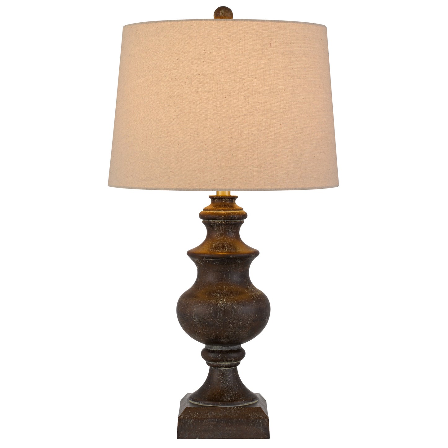 oak table lamp