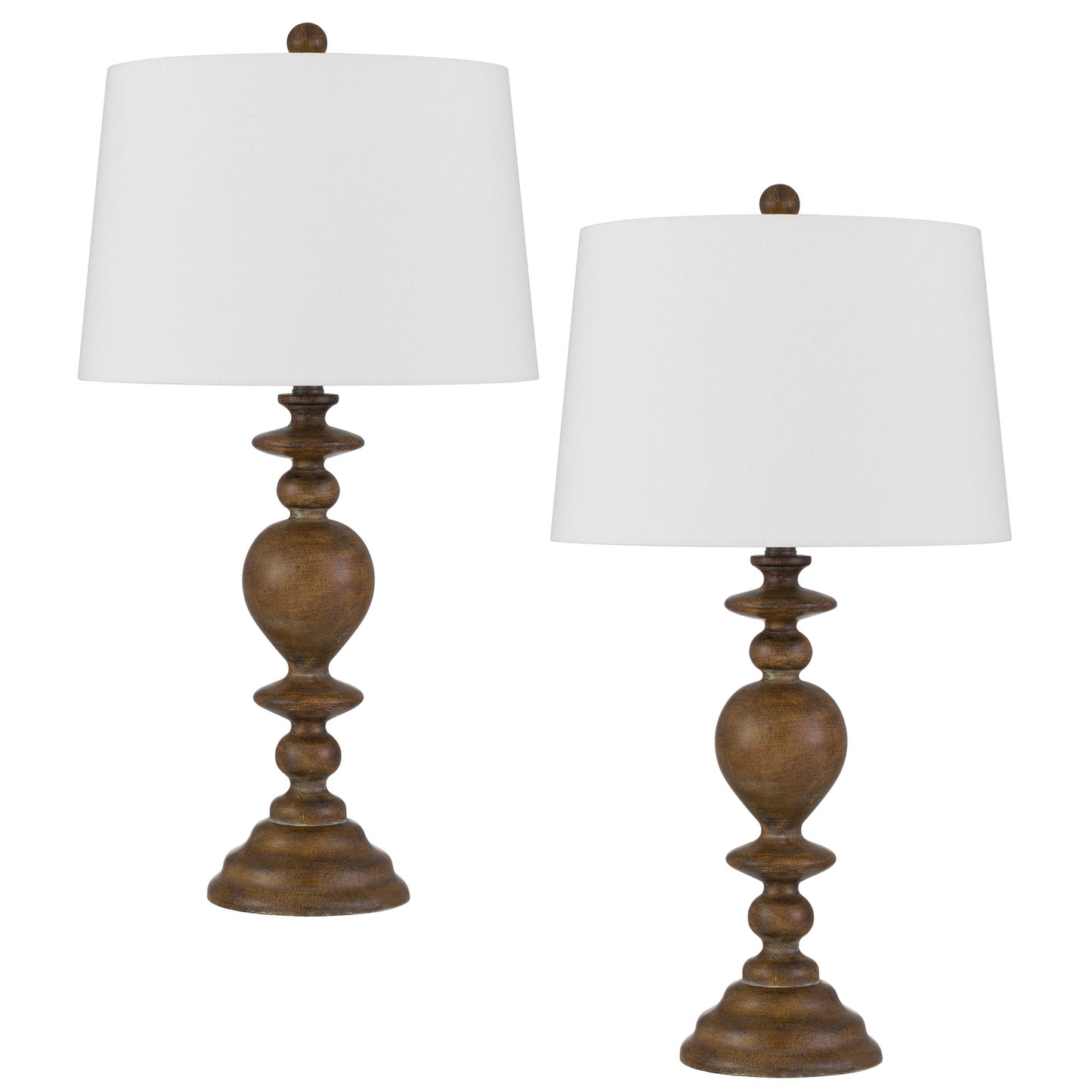 oak table lamp