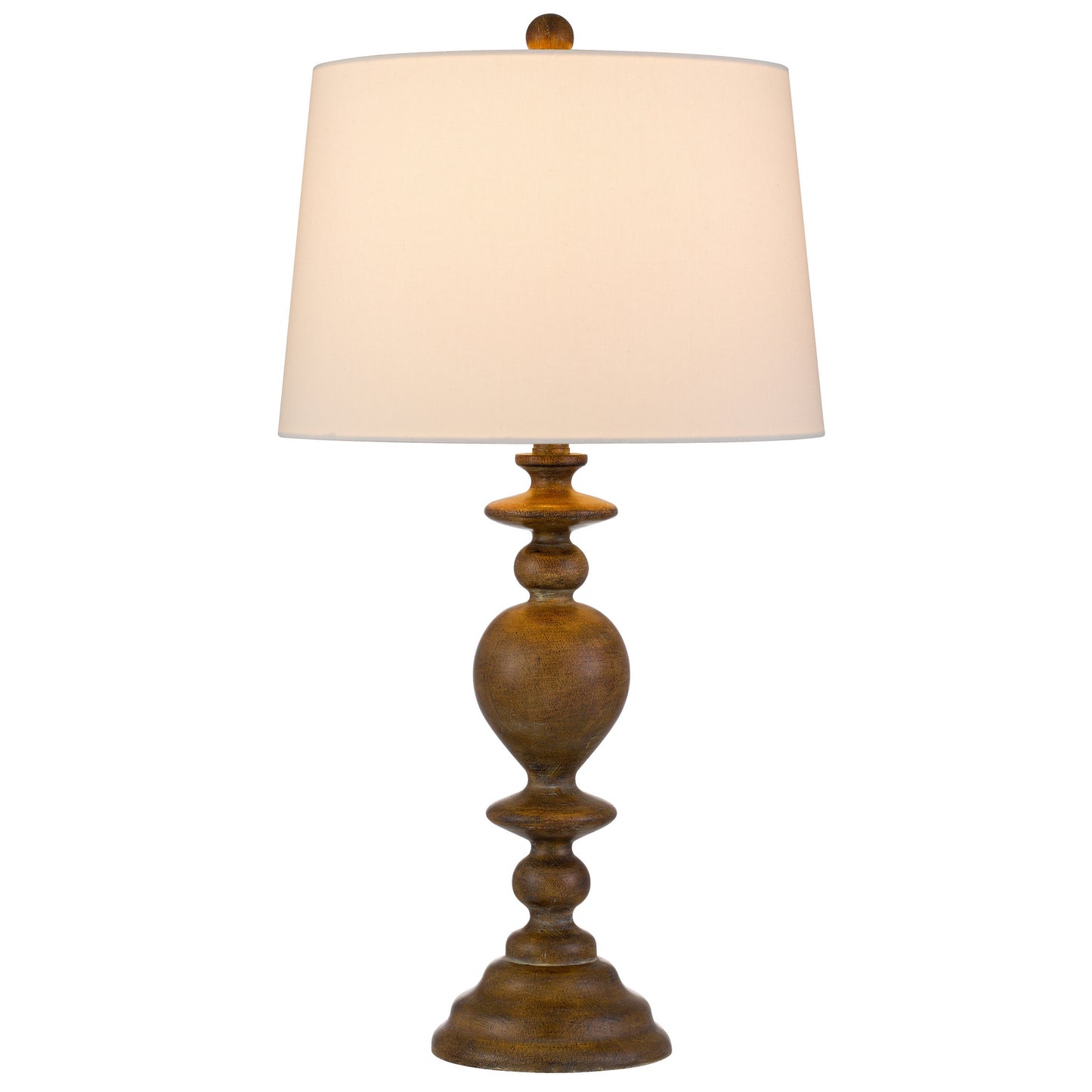 oak table lamp