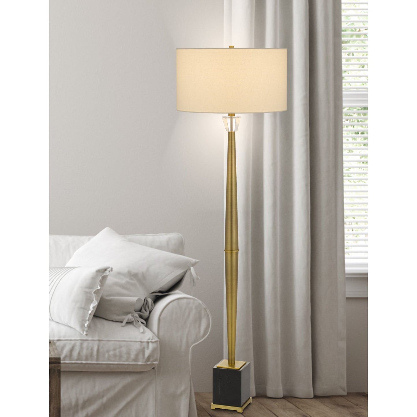 brass floor lamps
