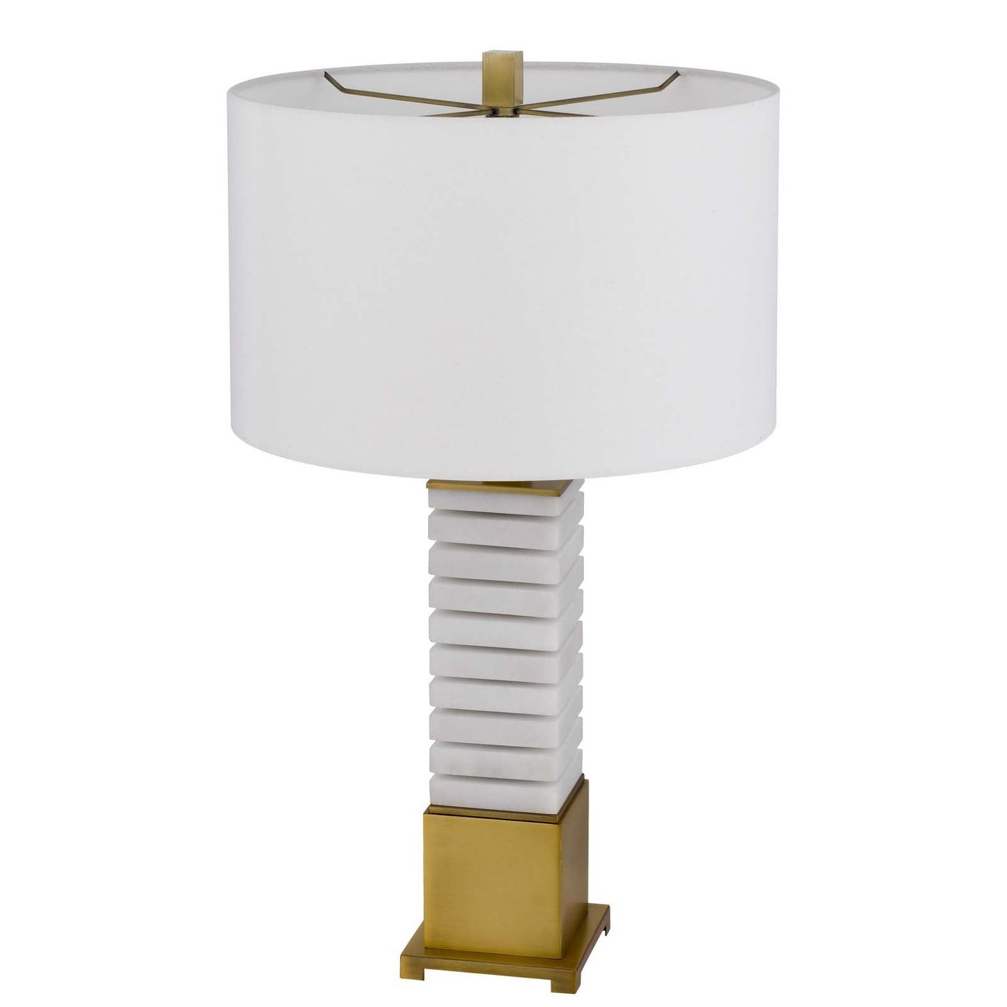brass table lamp