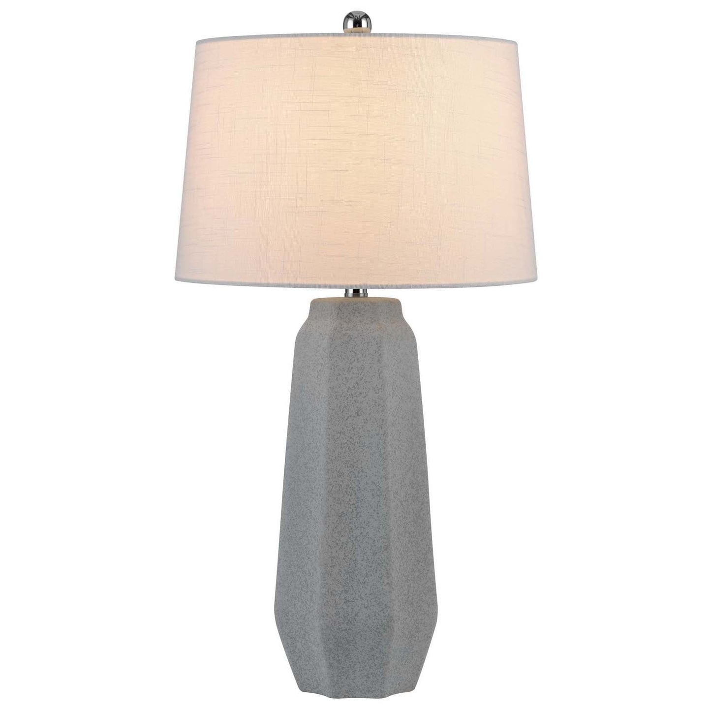 grey table lamp