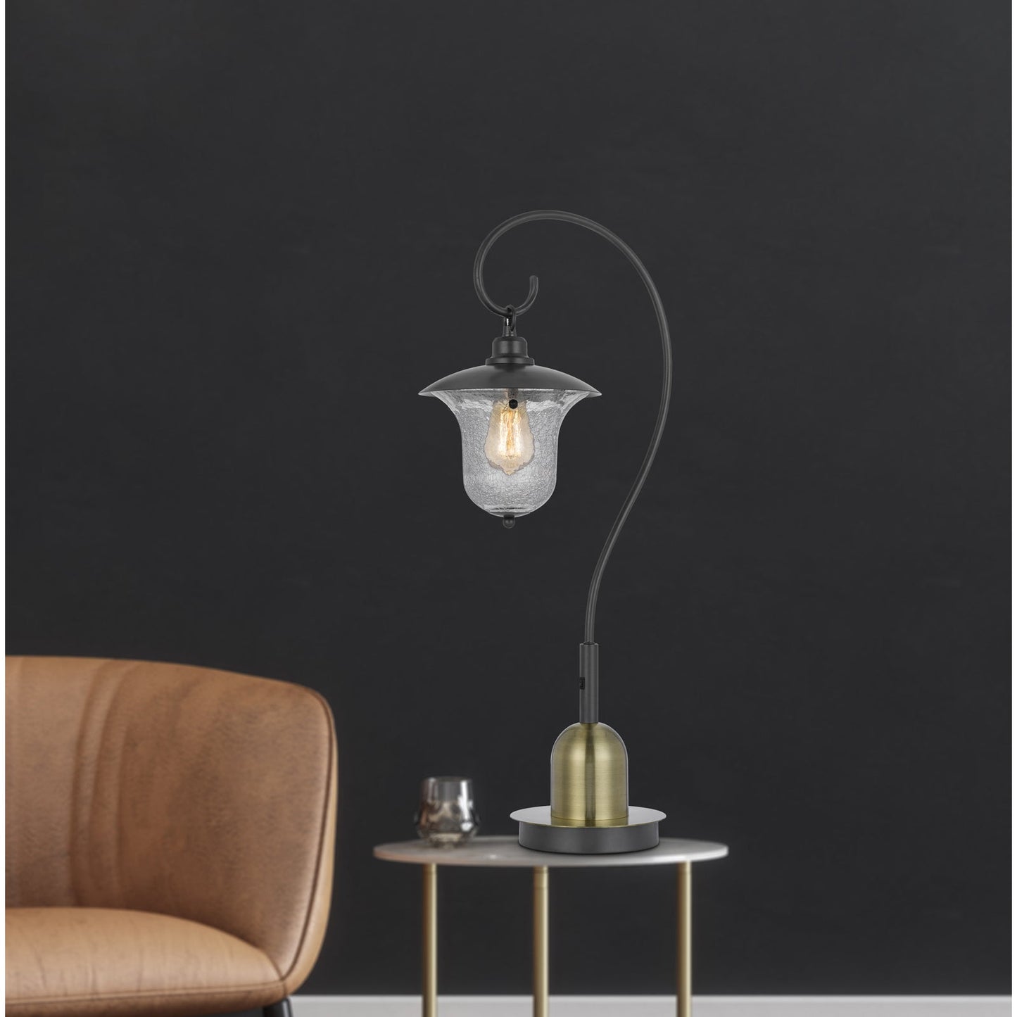 dark bronze table lamp