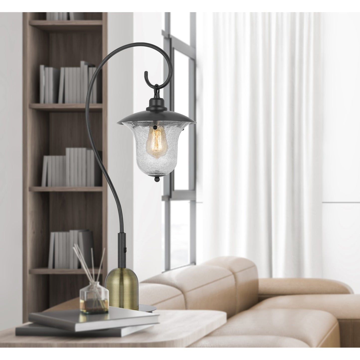 dark bronze table lamp