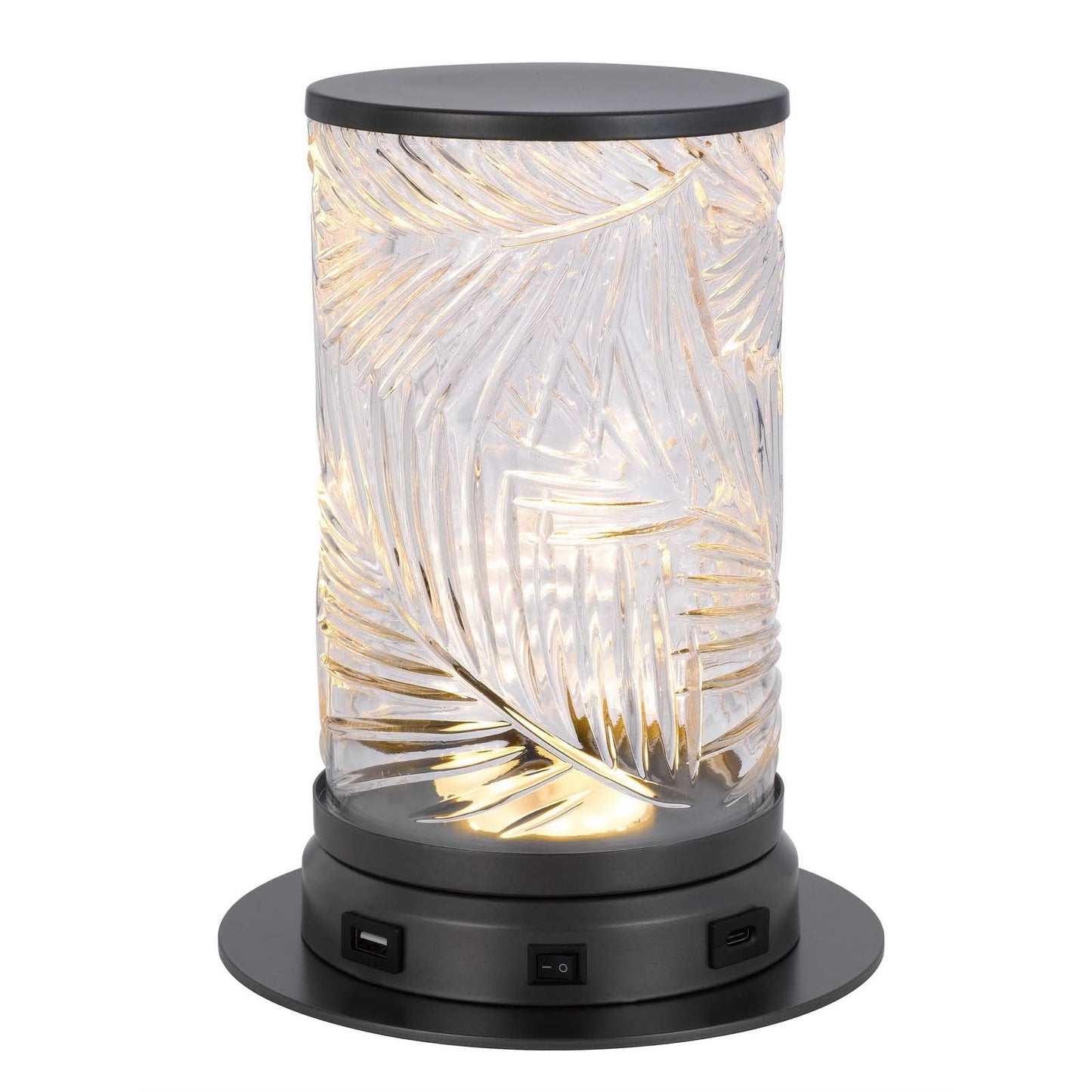 grey table lamp