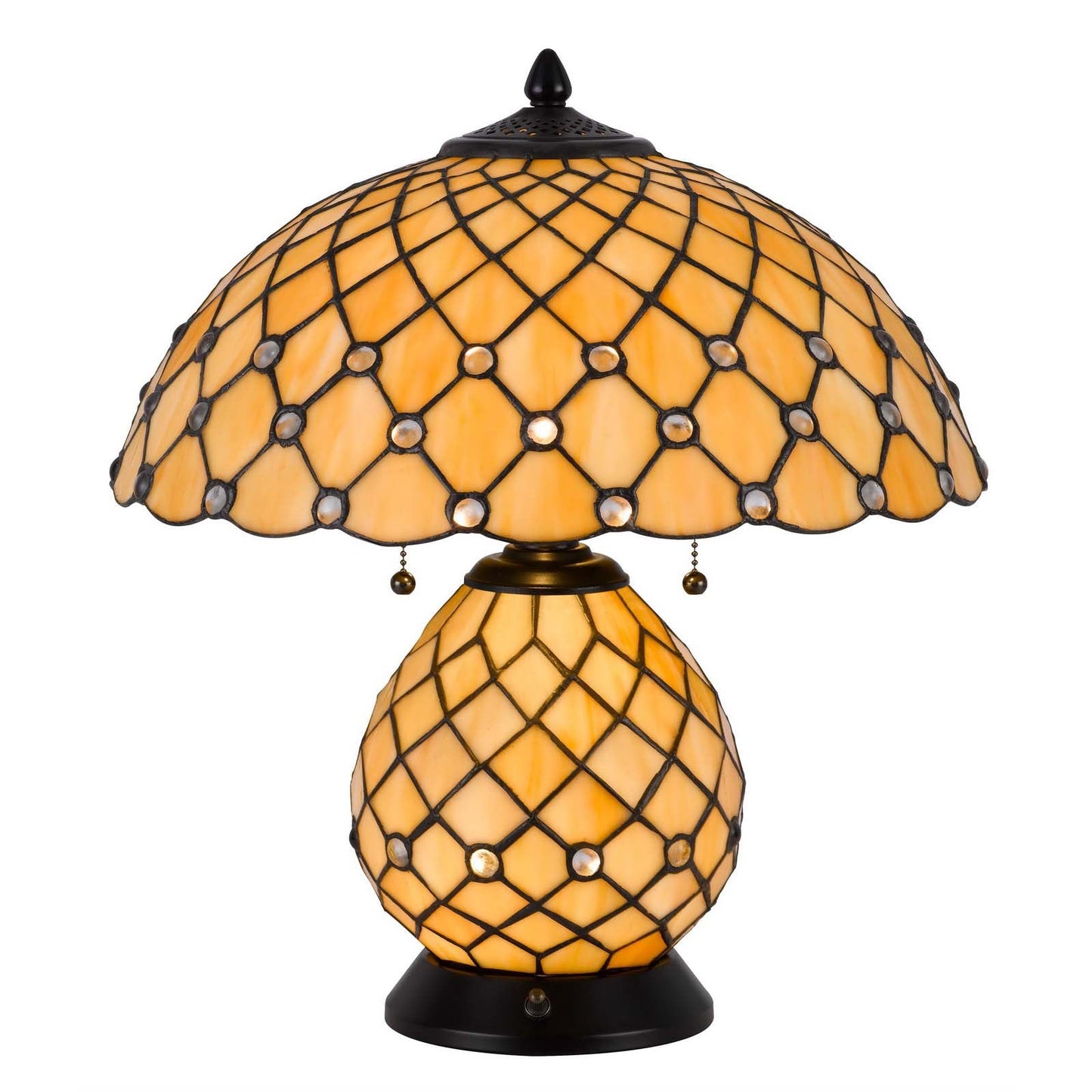 glass table lamp