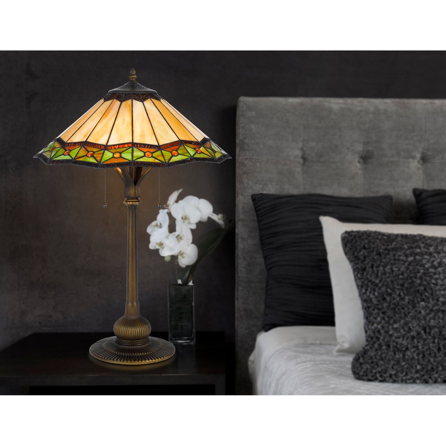 bronze table lamp