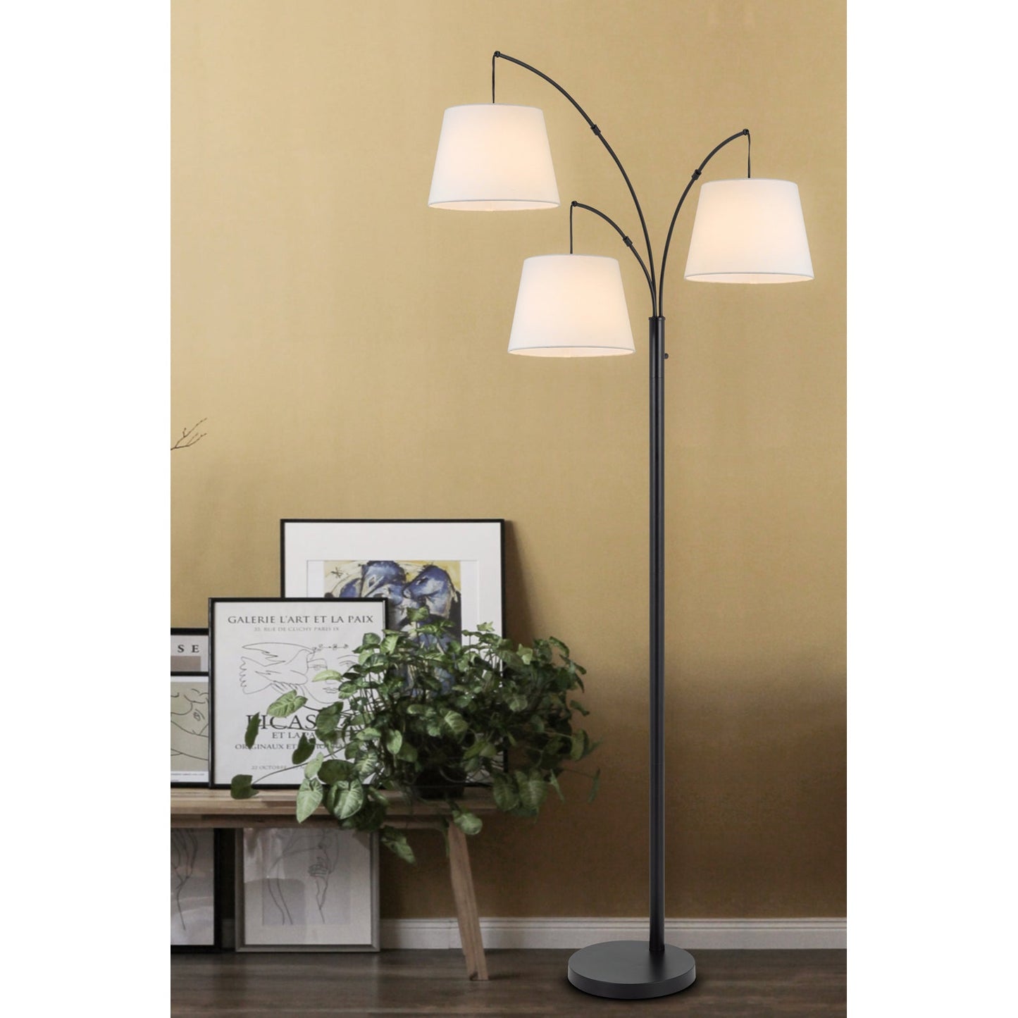 black floor lamps