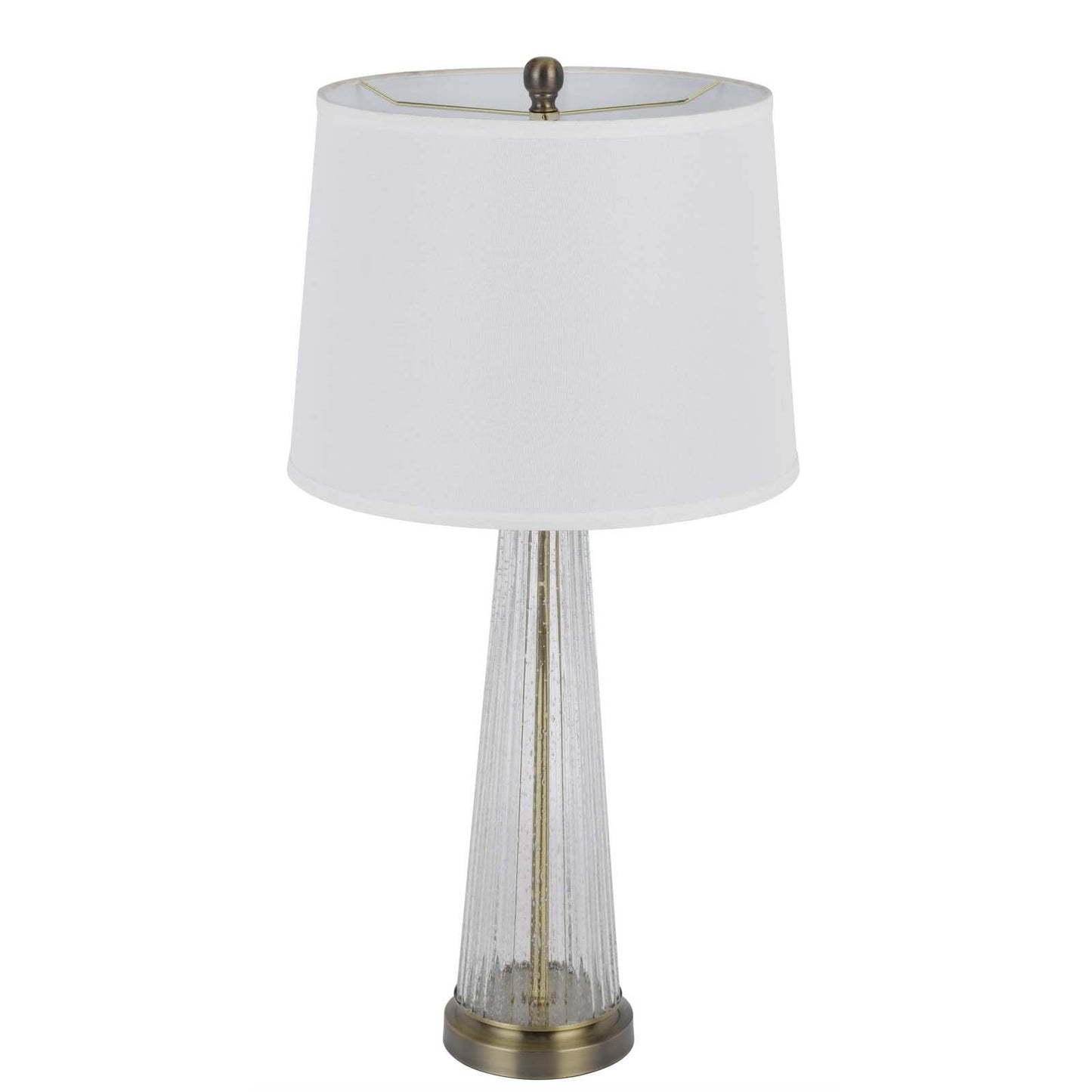 brass table lamp