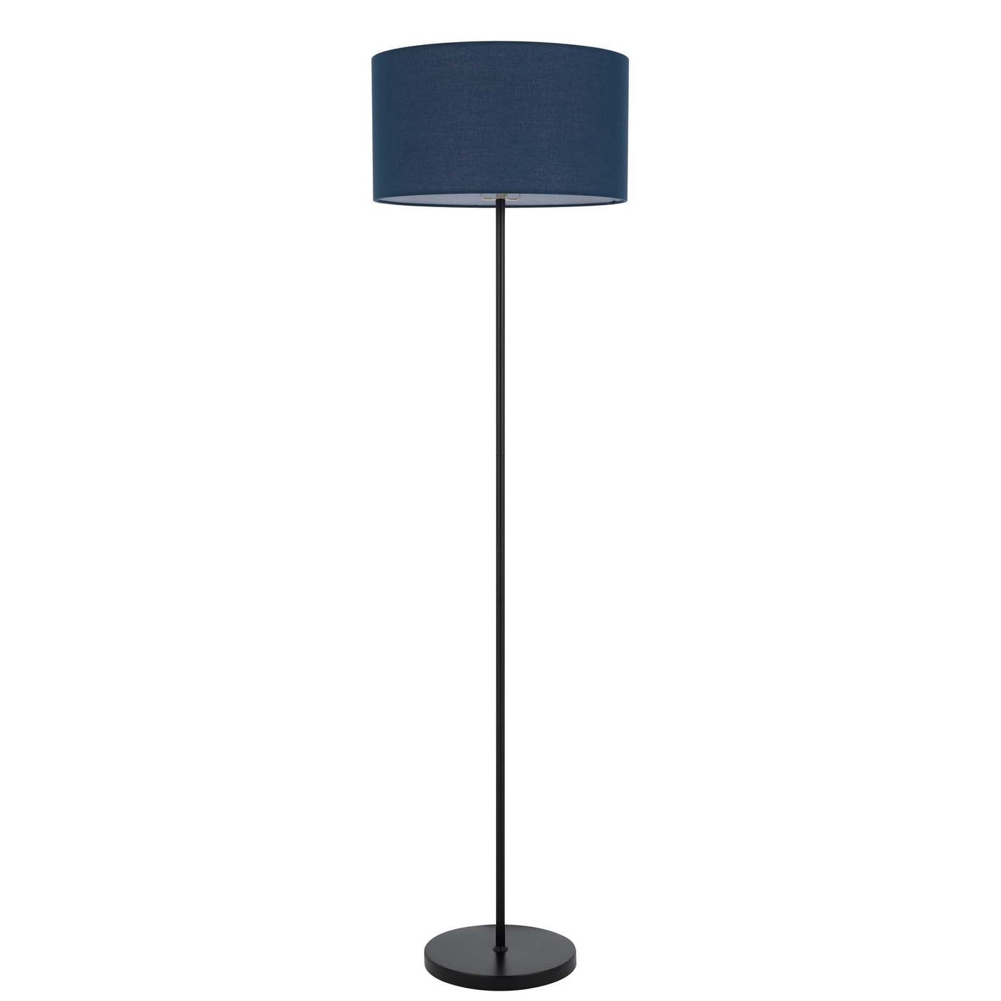 blue floor lamp