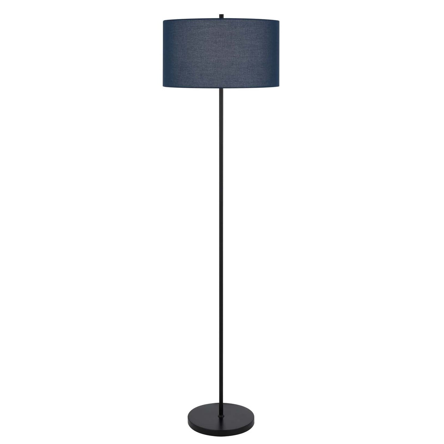 blue floor lamp