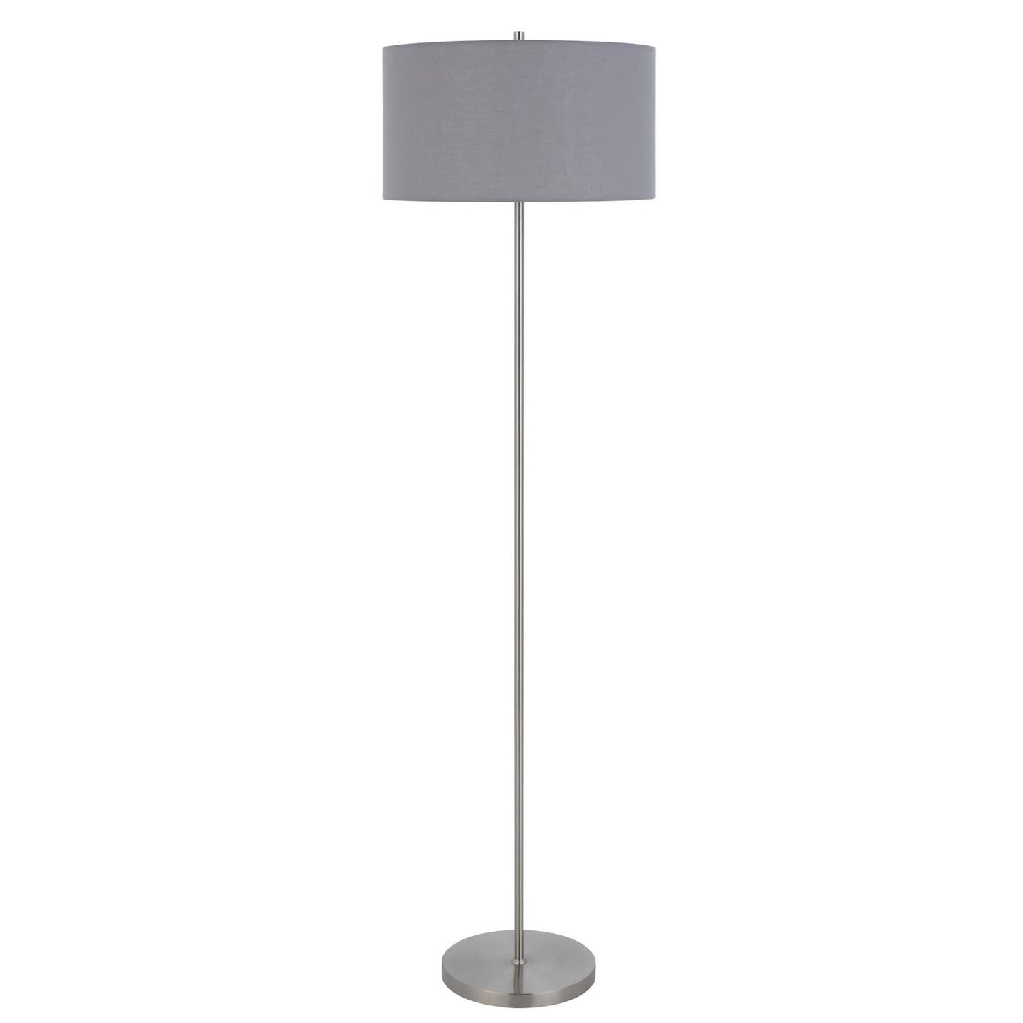 grey floor lamp