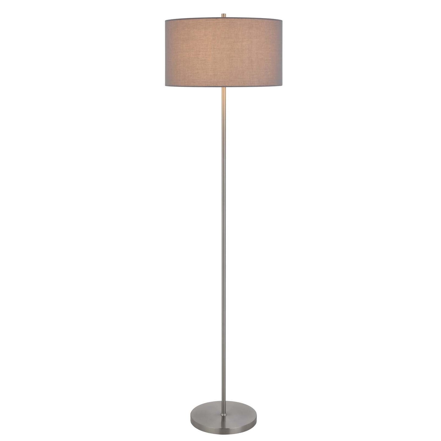 grey floor lamp