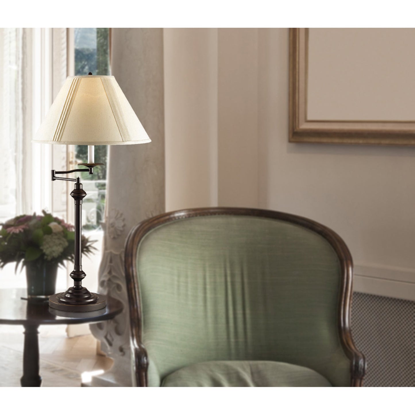 dark bronze table lamp