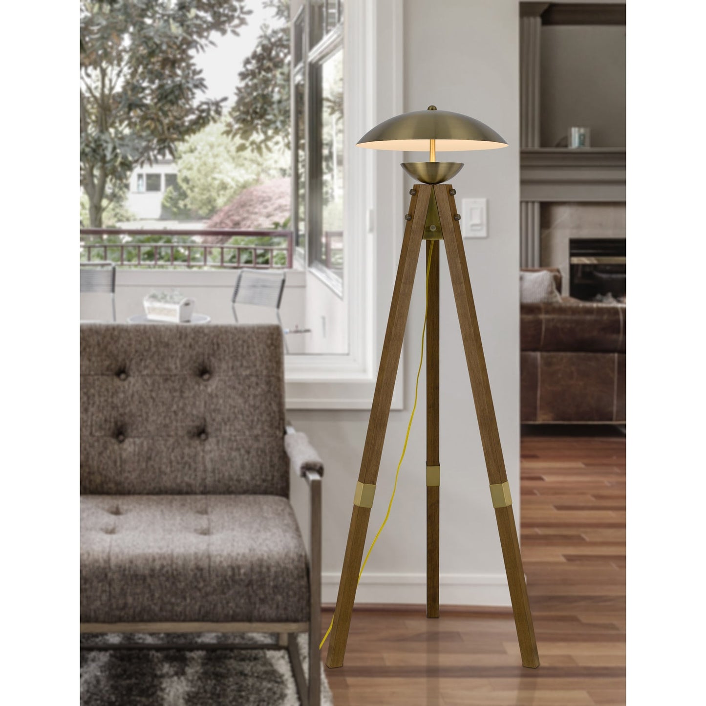 brass floor lamps