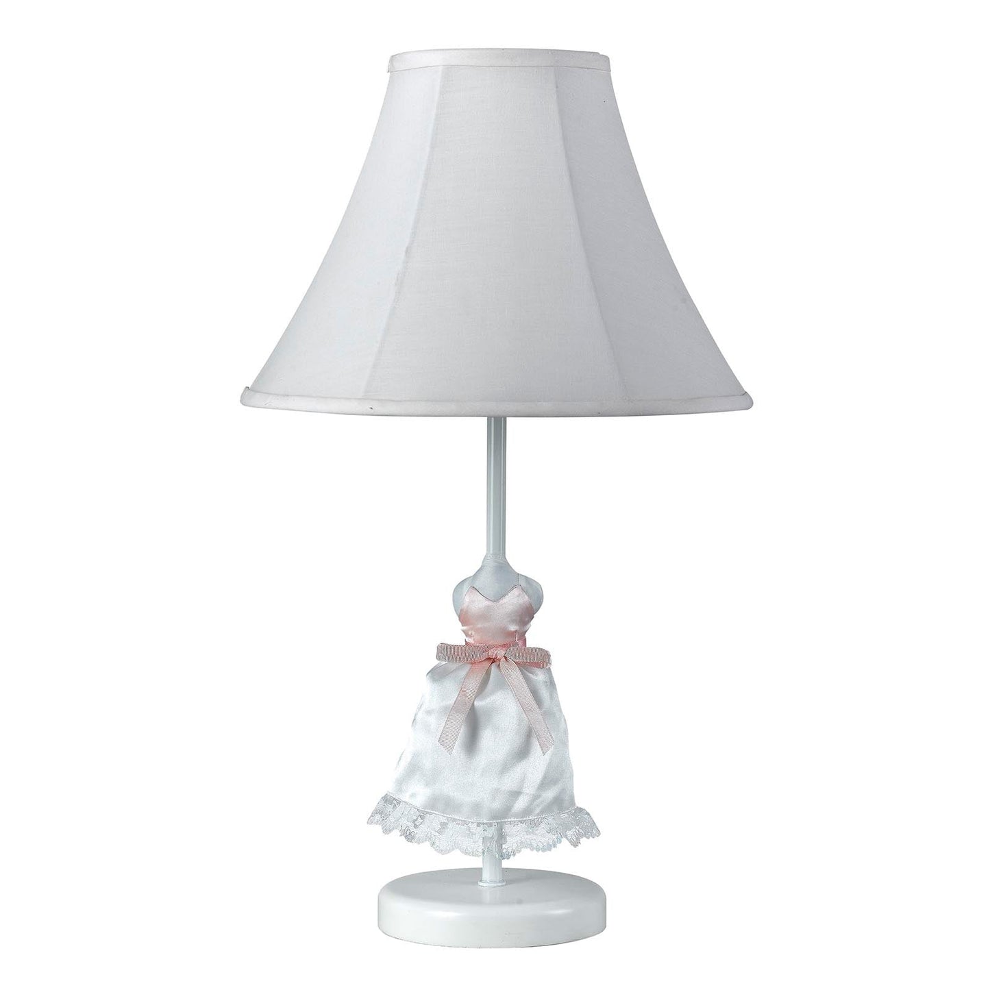 white table lamp
