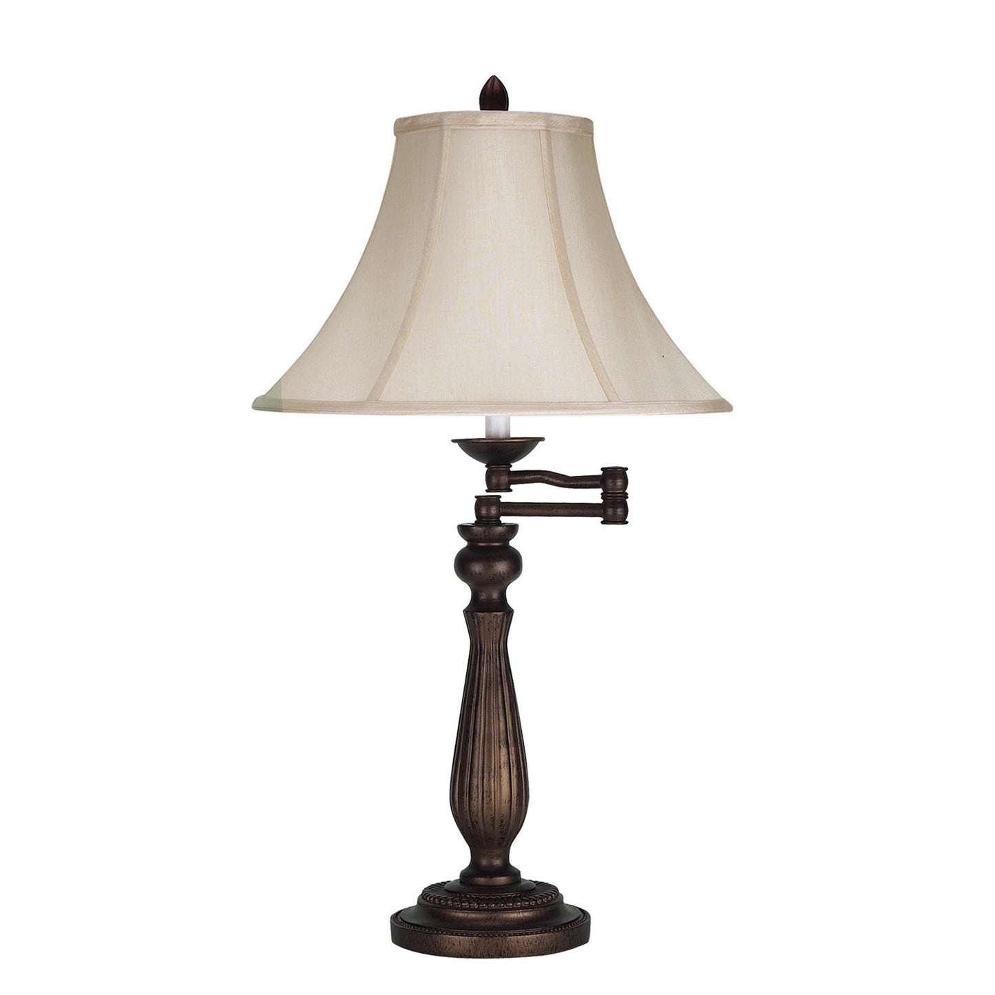 rust table lamp
