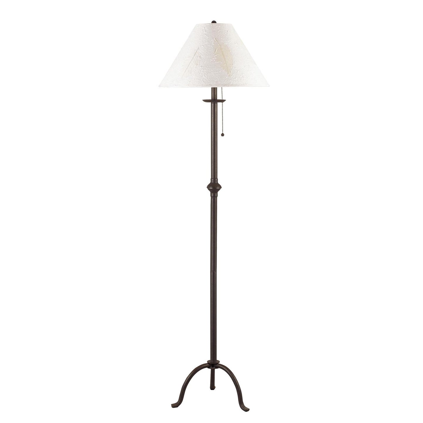 black floor lamp