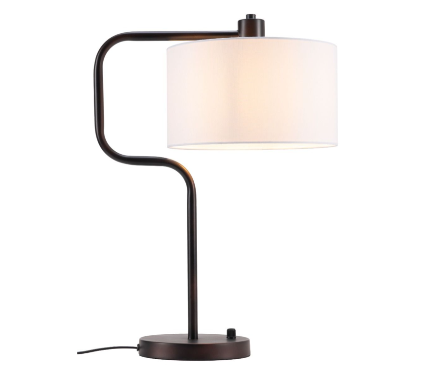 steel table lamp