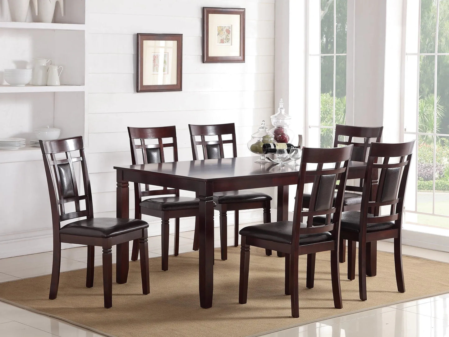 Espresso dining set