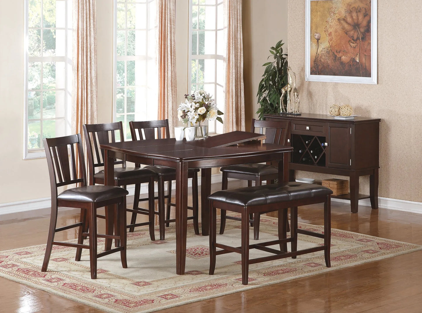 Espresso bar counter set
