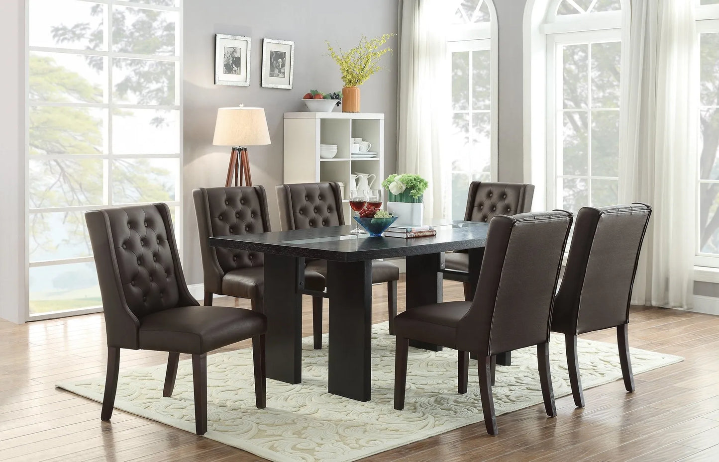 espresso dining set