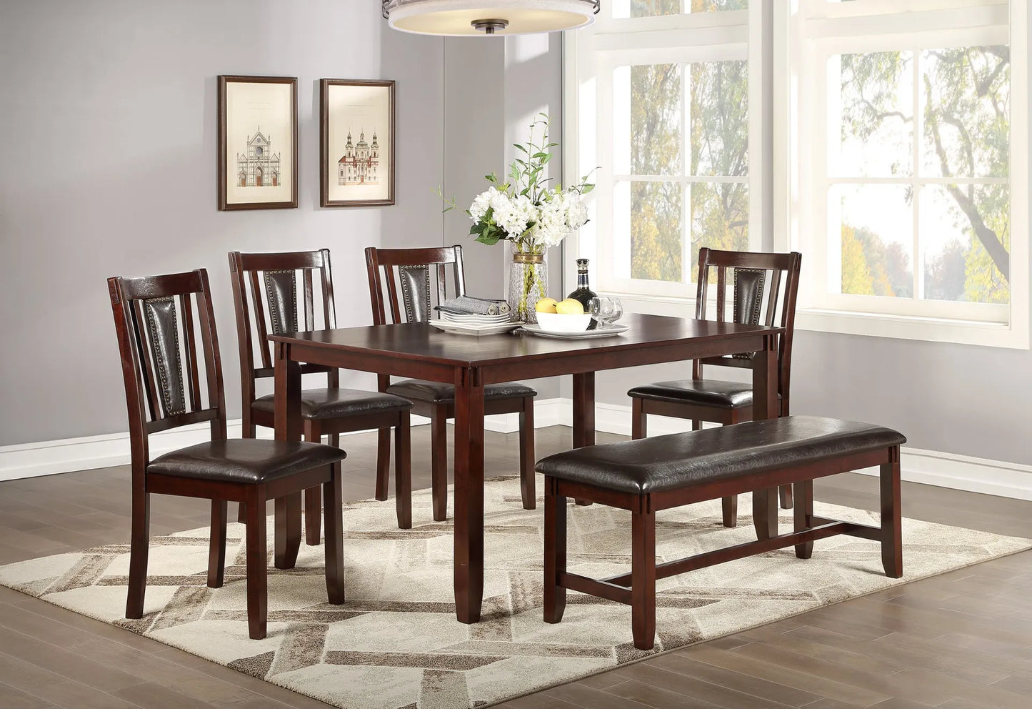 Espresso dining set