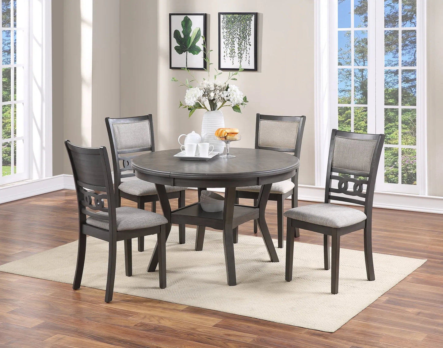 grey dining set