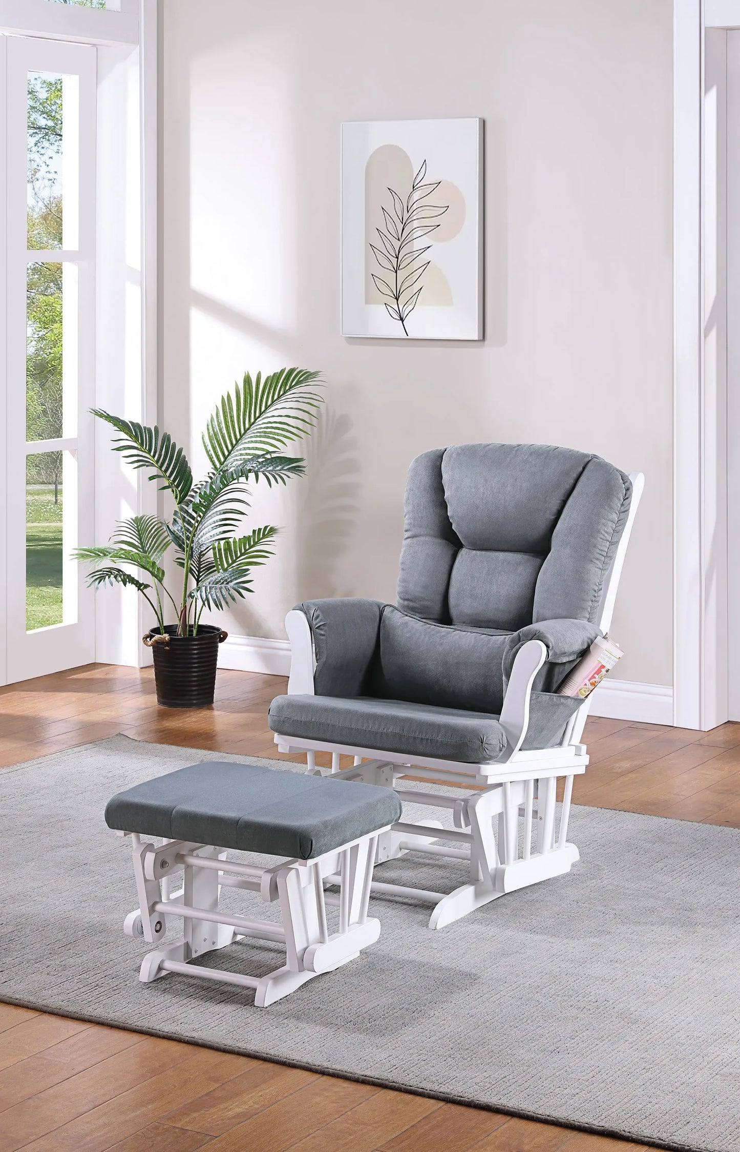 dark grey fabric recliner chairs