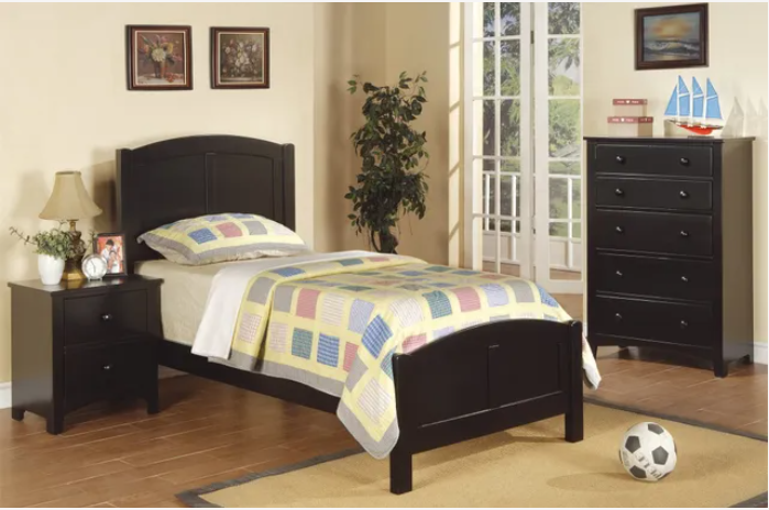 black bedroom set