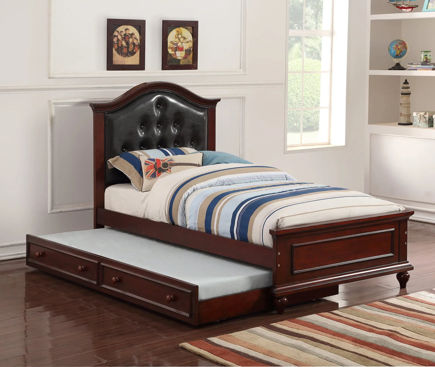 dark brown bedroom set